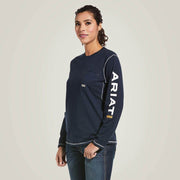 Ariat P20328 Women's Rebar Workman Logo T-Shirt - WOMENS T-SHIRTS