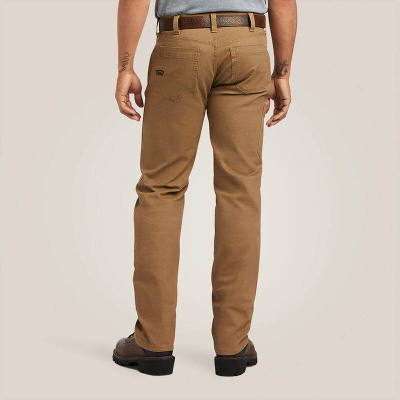 Ariat 10036734 Rebar M7 Slim DuraStretch Made Tough Straight Pant Field Khaki / 31" Waist / 34" Leg - SALE TROUSERS