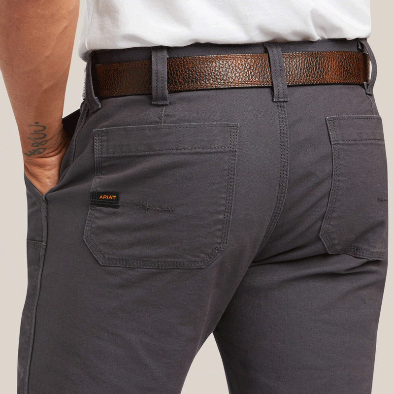 Ariat P23013 Rebar M7 DuraStretch Made Tough Double Front Straight Pant - JEANS & DENIM TROUSERS