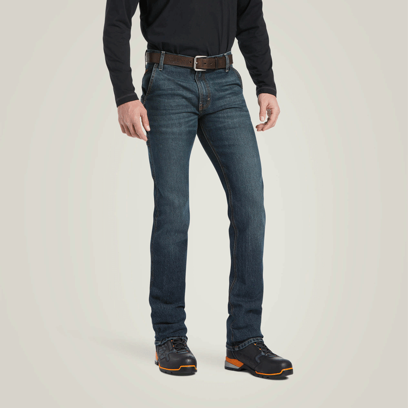 Ariat P24234 Rebar M7 Slim DuraStretch Workhorse Straight Leg Jean - JEANS & DENIM TROUSERS