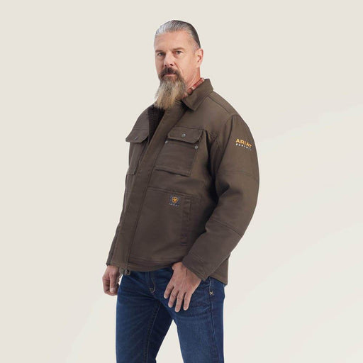 Ariat P25321 Rebar DuraCanvas Sherpa-Lined Coat - JACKETS & COATS