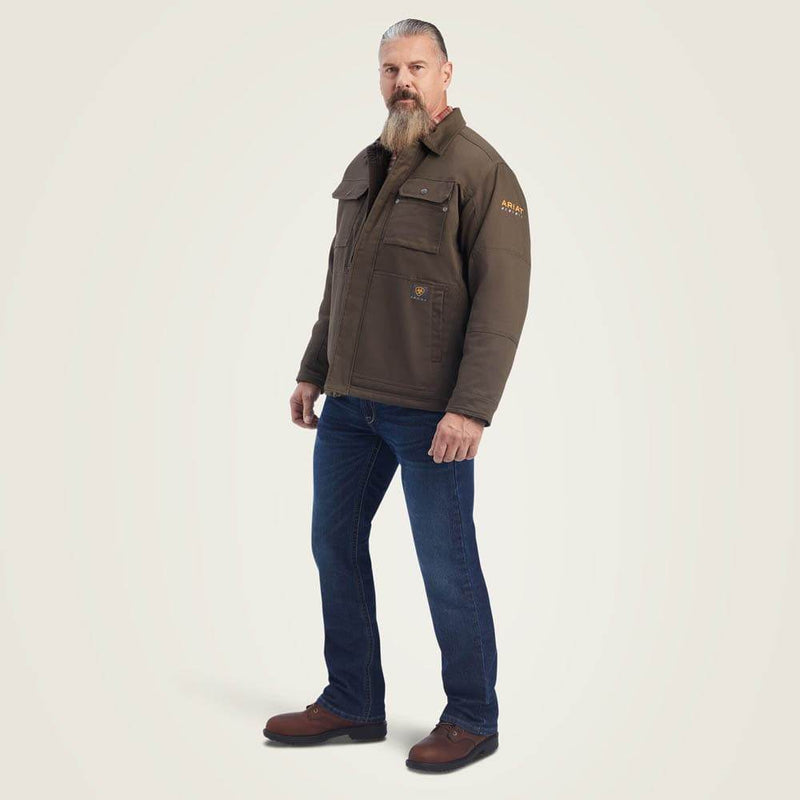 Ariat P25321 Rebar DuraCanvas Sherpa-Lined Coat - JACKETS & COATS