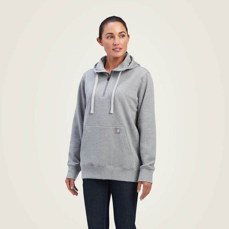 Ariat P20331 Women's Rebar Skill Set 1/2 Zip Hoodie - WOMENS HOODIES