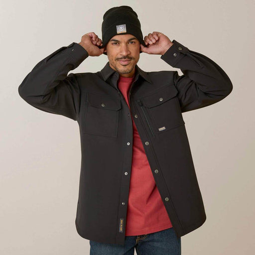 Ariat P26099APPM Rebar DuraStretch Utility Softshell Shirt Jacket - JACKETS & COATS
