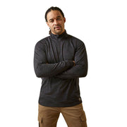 Ariat 10046513 Rebar Gridwork Baselayer 1/4 Zip Top - SWEATSHIRTS