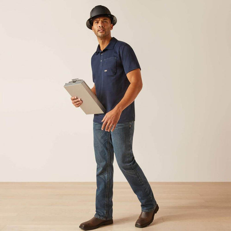 Ariat P29477 Rebar Foreman Polo Shirt - POLO SHIRTS