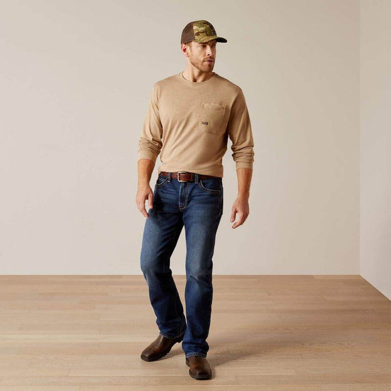 Ariat 10051844 Rebar M5 Straight Acclimatize Straight Jean - JEANS & DENIM TROUSERS
