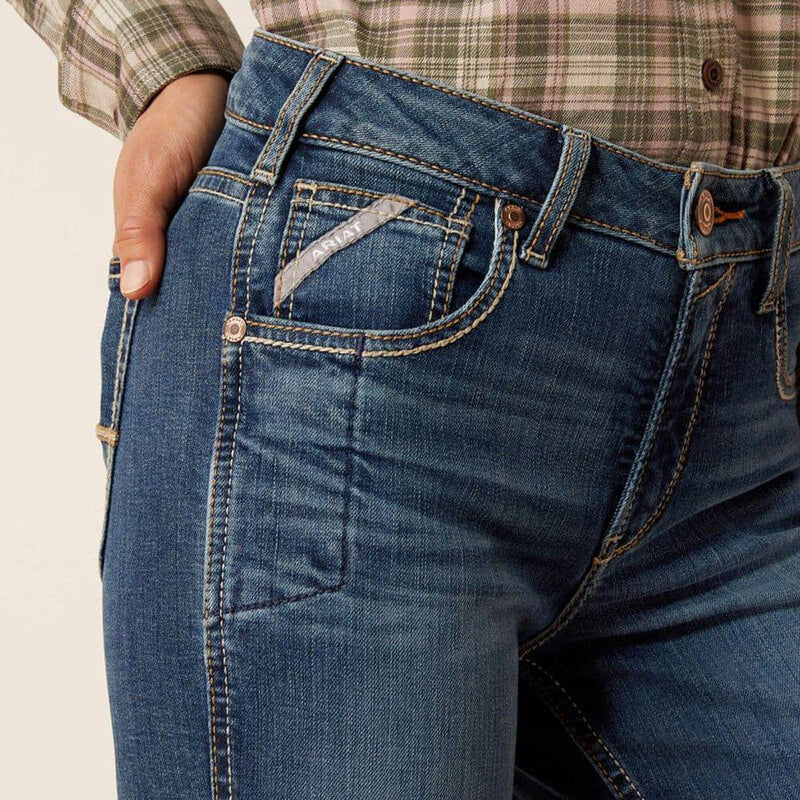 Ariat 10051850 Womens's Rebar HR Riveter Straight Jean - WOMENS TROUSERS