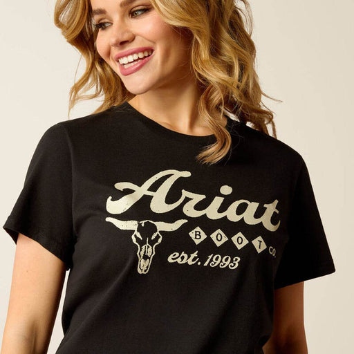 Ariat 10052041 Women's Ariat Established Boot Co T-Shirt - WOMENS T-SHIRTS