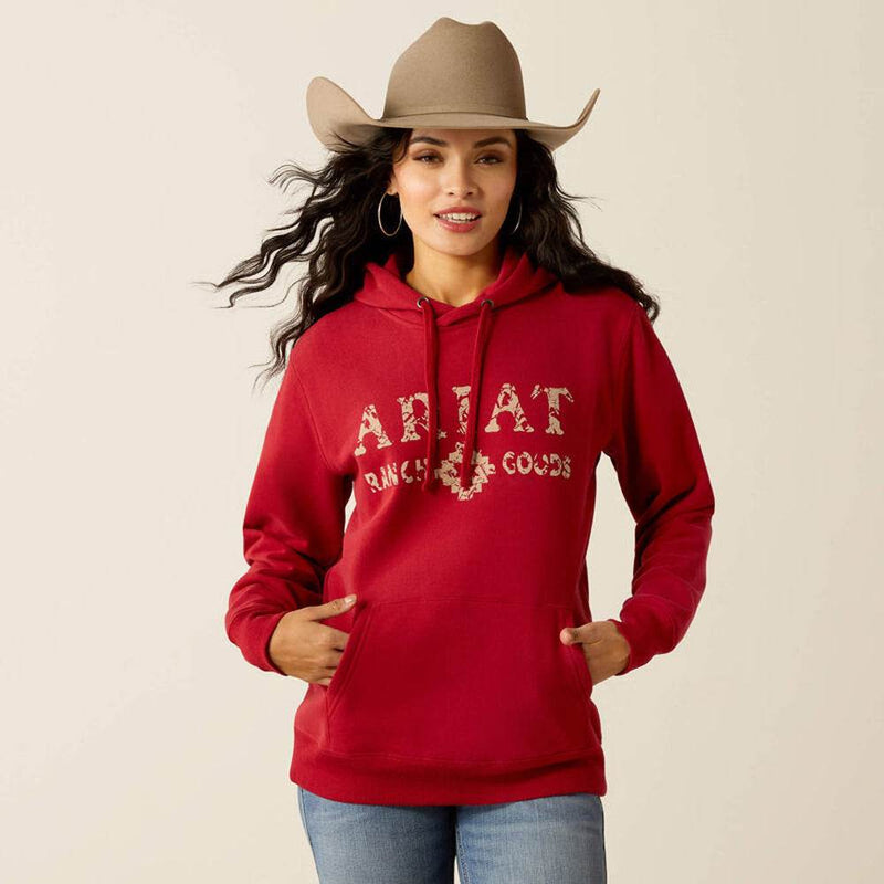 Ariat 10052410 Women's Ranch Goods Hoodie Sweatshirt - WOMENS HOODIES