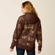 Ariat 10052413 Women's Ranchin Hoodie Sweatshirt - WOMENS HOODIES