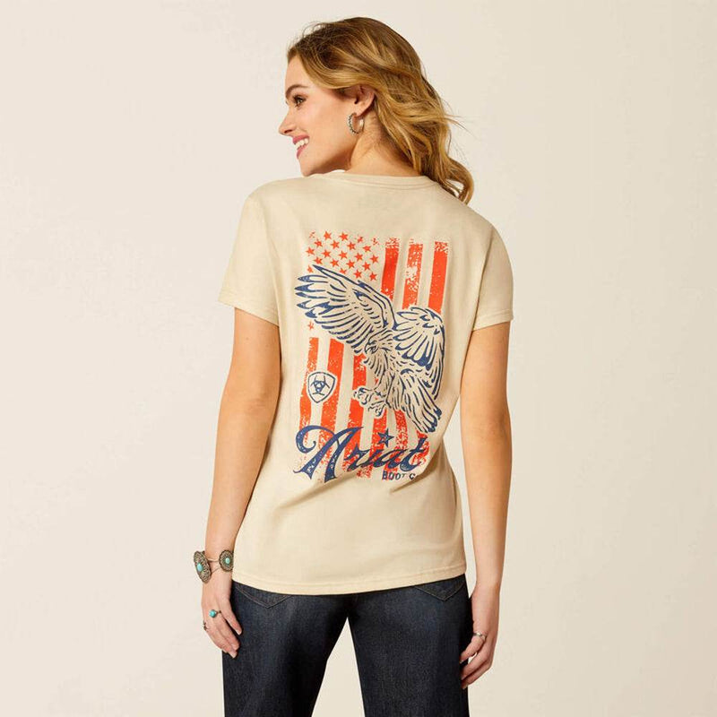 Ariat 10052587 Women's Ariat Eagle Proud T-Shirt - WOMENS T-SHIRTS