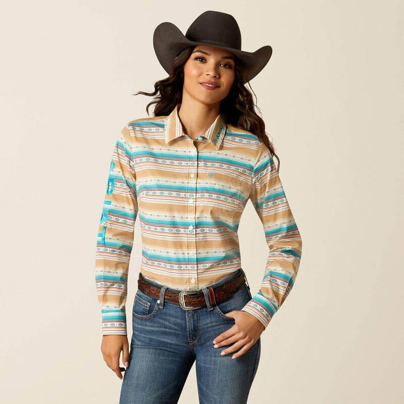 Ariat P21166 Women's Team Kirby Stretch Shirt - WOMENS T-SHIRTS