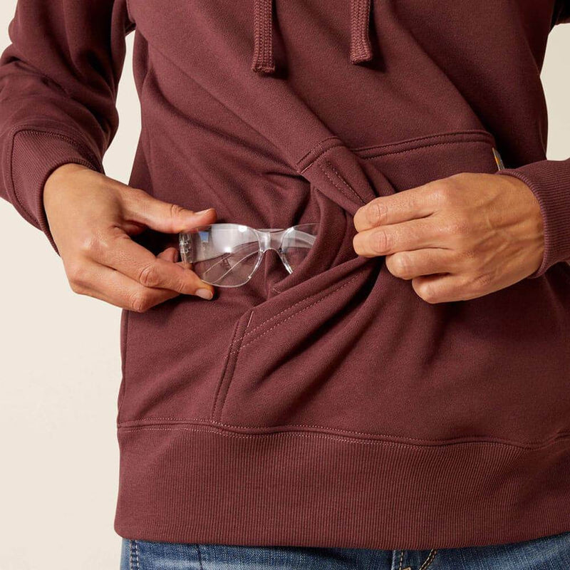 Ariat P20331 Women's Rebar Skill Set 1/2 Zip Hoodie - WOMENS HOODIES