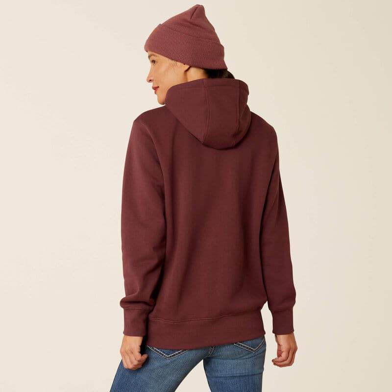 Ariat P20331 Women's Rebar Skill Set 1/2 Zip Hoodie - WOMENS HOODIES