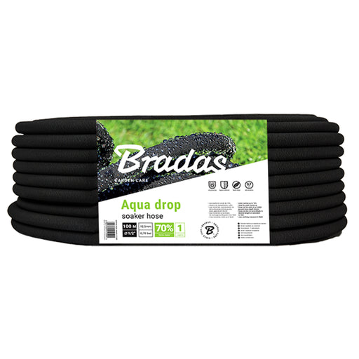 Aqua-Drop Porous Pipe Soaker Hose 100m - Home & Garden > Lawn & Garden > Watering & Irrigation > Garden Hoses Garden watering