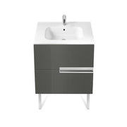 Victoria-N Unik 2 Drawer Bathroom Vanity Unit & 1000mm Basin - All Colours - Bathrooms