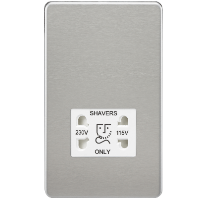 Screwless Shaver Socket - Bathrooms