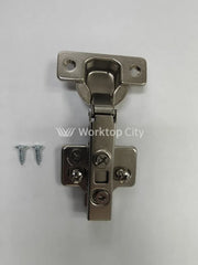 110 Degree Full Overlay Soft Close Kitchen Cabinet Door Hinges Adjustable Inc Backplates - Hardware > Hardware Accessories > Hinges