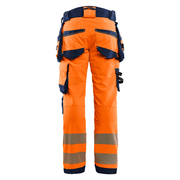 Blaklader 1122 Hi-Vis 4-Way Stretch Kneepad Trousers - Apparel & Accessories > Clothing > Uniforms > Contractor Pants & Coveralls HI-VIS TROUSERS