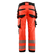 Blaklader 1122 Hi-Vis 4-Way Stretch Kneepad Trousers - Apparel & Accessories > Clothing > Uniforms > Contractor Pants & Coveralls HI-VIS TROUSERS
