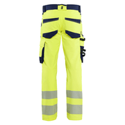 Blaklader 1124 Hi-Vis 4-Way Stretch Kneepad Trousers Hi-Vis Yellow - Apparel & Accessories > Clothing > Uniforms > Contractor Pants & Coveralls HI-VIS TROUSERS