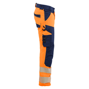 Blaklader 1124 Hi-Vis 4-Way Kneepad Stretch Trousers - Apparel & Accessories > Clothing > Uniforms > Contractor Pants & Coveralls HI-VIS TROUSERS