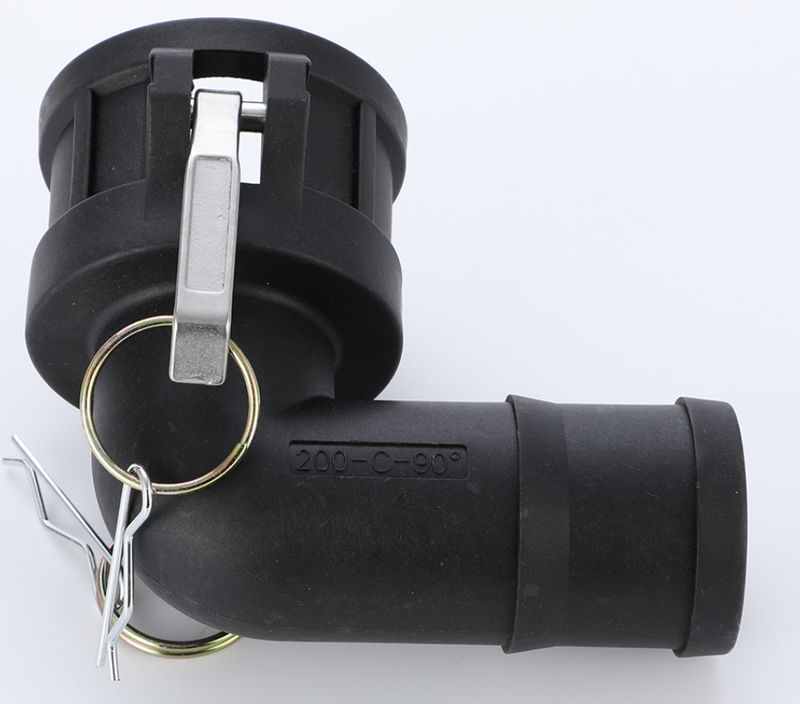 Camlock 90-Degree Female Elbow 3" Barb - Home & Garden > Lawn & Garden > Watering & Irrigation > Garden Hose Fittings & Valves Tech Hose & Fittings