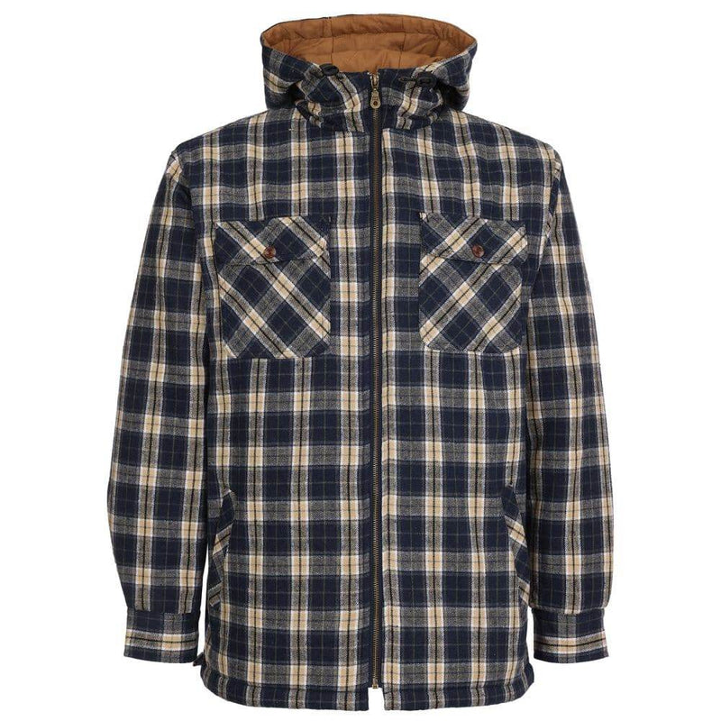 Fort 125 Penarth Fleece Lined Hooded Shirt Jacket - SHIRTS