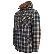 Fort 125 Penarth Fleece Lined Hooded Shirt Jacket - SHIRTS