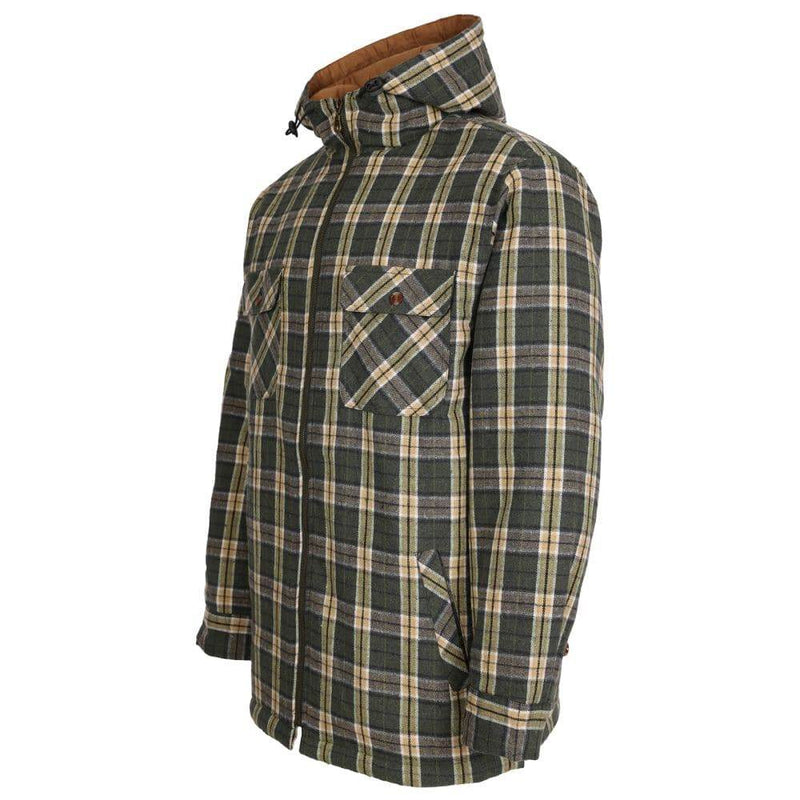 Fort 125 Penarth Fleece Lined Hooded Shirt Jacket - SHIRTS