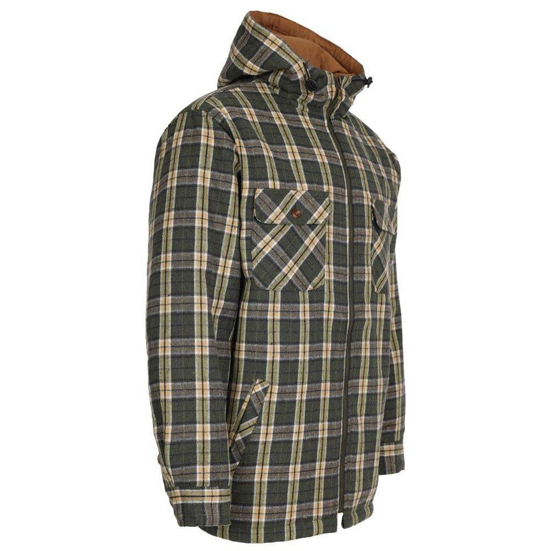 Fort 125 Penarth Fleece Lined Hooded Shirt Jacket - SHIRTS