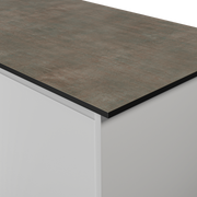 Aria F3708 Burnished Coin - Scovato Texture - Black Core - Hardware > Building Materials > Countertops