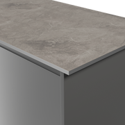 Aria F5612 Marmara Shade - Monolith Texture - Grey Core - Hardware > Building Materials > Countertops