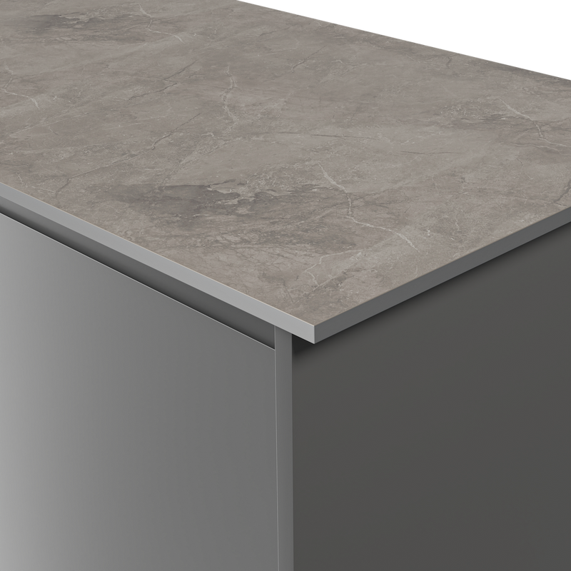 Aria F5612 Marmara Shade - Monolith Texture - Grey Core - Hardware > Building Materials > Countertops