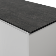 Aria F8833 Elemental Graphite - Scovato Texture - Black Core - Hardware > Building Materials > Countertops
