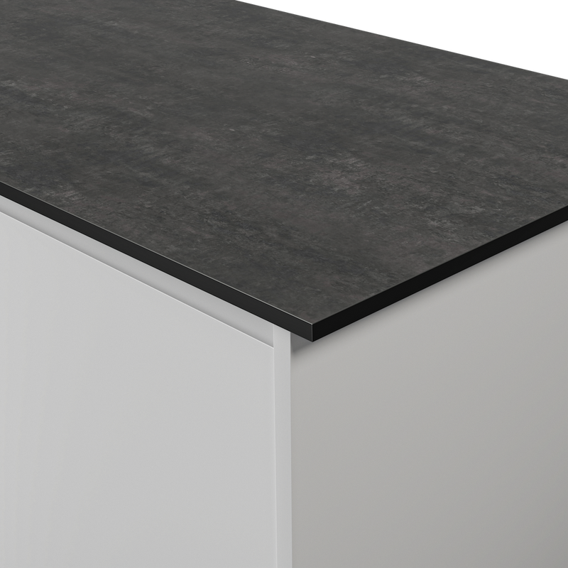 Aria F8833 Elemental Graphite - Scovato Texture - Black Core - Hardware > Building Materials > Countertops