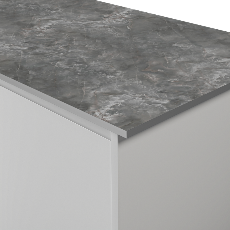 Aria F3710 Smoke Onyx - Satin NDF Texture - Grey Core - Hardware > Building Materials > Countertops