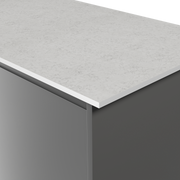 Aria F6314 Neo Cloud - Satin NDF Texture - White Core - Hardware > Building Materials > Countertops