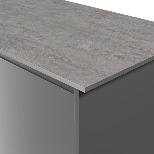 Aria F8830 Elemental Concrete - Scovato Texture - Grey Core - Hardware > Building Materials > Countertops