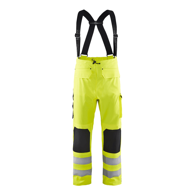 Blaklader 1302 Hi-Vis Waterproof Rain Trousers LEVEL 2 - Apparel & Accessories > Clothing > Uniforms > Contractor Pants & Coveralls HI-VIS TROUSERS