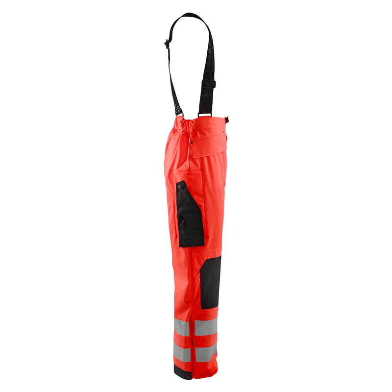 Blaklader 1302 Hi-Vis Waterproof Rain Trousers LEVEL 2 - Apparel & Accessories > Clothing > Uniforms > Contractor Pants & Coveralls HI-VIS TROUSERS