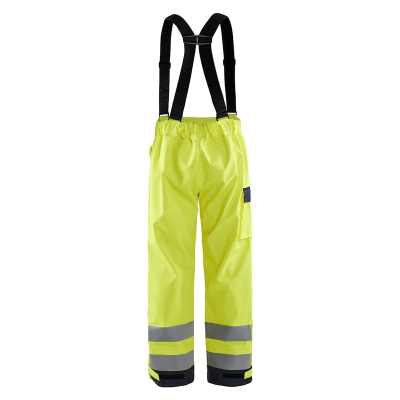 Blaklader 1313 Multinorm Flame Resistant Hi-Vis Rain Trousers Level 2 - Apparel & Accessories > Clothing > Uniforms > Contractor Pants & Coveralls HI-VIS TROUSERS