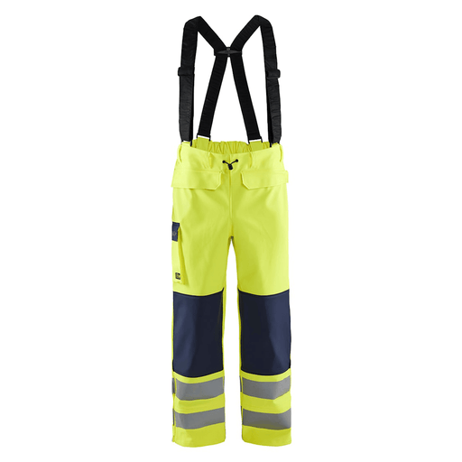 Blaklader 1313 Multinorm Flame Resistant Hi-Vis Rain Trousers Level 2 - Apparel & Accessories > Clothing > Uniforms > Contractor Pants & Coveralls HI-VIS TROUSERS