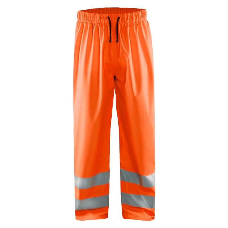 Blaklader 1384 Hi-Vis Waterproof Rain Trousers LEVEL 1 - Apparel & Accessories > Clothing > Uniforms > Contractor Pants & Coveralls HI-VIS TROUSERS