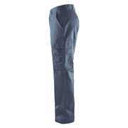 Blaklader 1400 Cargo Trousers Grey - Apparel & Accessories > Clothing > Uniforms > Contractor Pants & Coveralls CARGO & COMBAT TROUSERS