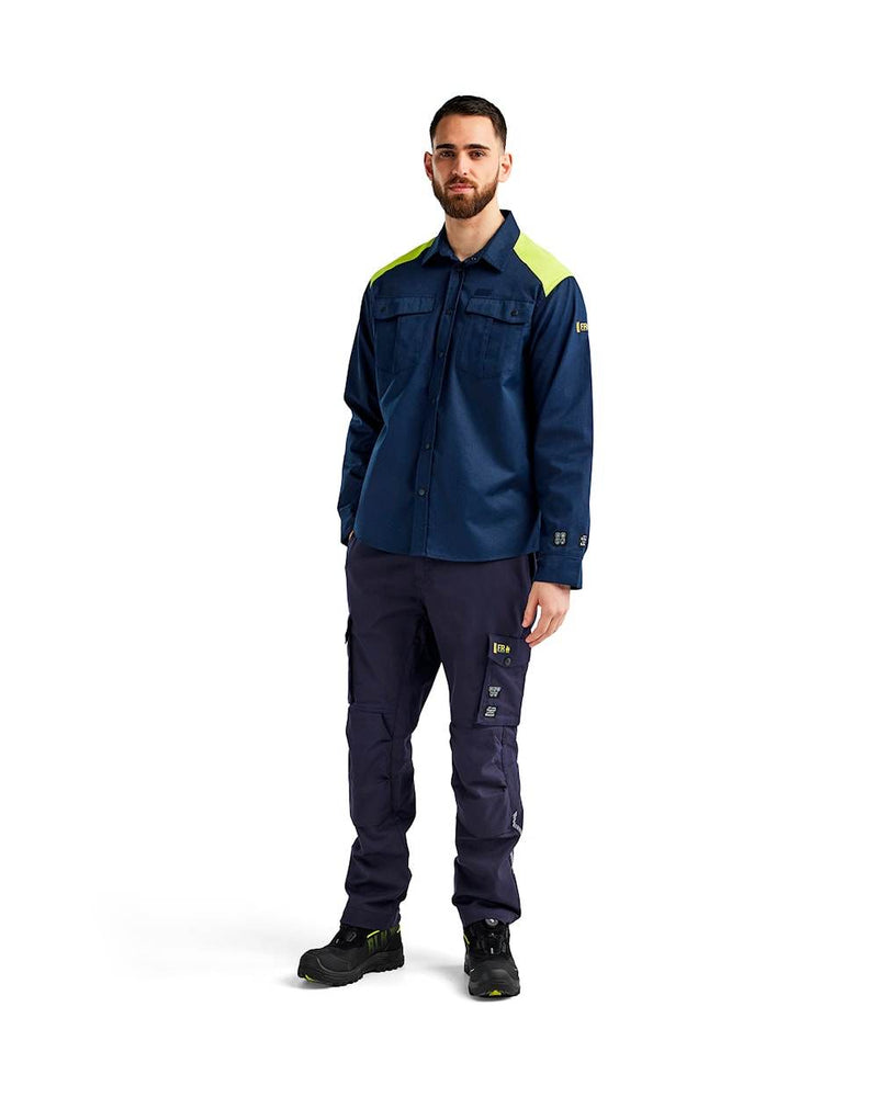 Blaklader 1417 Inherent Water-Repellent Antistatic Flame Resistant Kneepad Trousers - Apparel & Accessories > Clothing > Uniforms > Contractor Pants & Coveralls FLAME RETARDANT TROUSERS