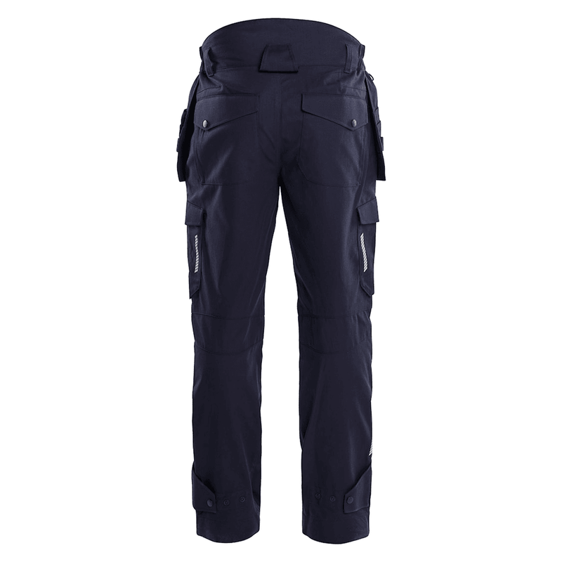 Blaklader 1418 Craftsman Inherent Water-Repellent Antistatic Flame Kneepad Trousers - Apparel & Accessories > Clothing > Uniforms > Contractor Pants & Coveralls FLAME RETARDANT TROUSERS