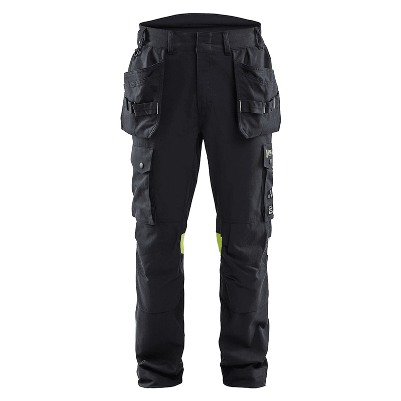 Blaklader 1418 Craftsman Inherent Water-Repellent Antistatic Flame Kneepad Trousers - Apparel & Accessories > Clothing > Uniforms > Contractor Pants & Coveralls FLAME RETARDANT TROUSERS
