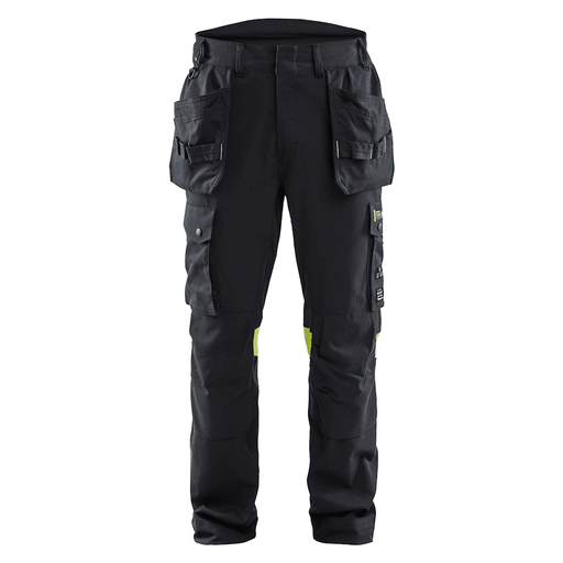 Blaklader 1418 Craftsman Inherent Water-Repellent Antistatic Flame Kneepad Trousers - Apparel & Accessories > Clothing > Uniforms > Contractor Pants & Coveralls FLAME RETARDANT TROUSERS